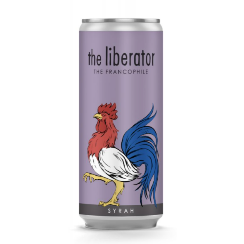 The Liberator "Rick in a Tin", The Francophile Syrah 2020
